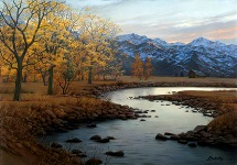 Autumn Stream, by Alexei Butirskiy