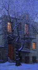 Snowy Evening, by Alexei Butirskiy