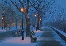 Winter Stroll, by Alexei Butirskiy
