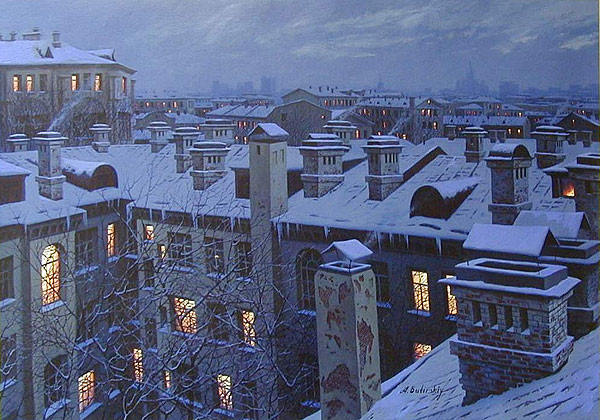 Winter Silence, by Alexei Butirskiy