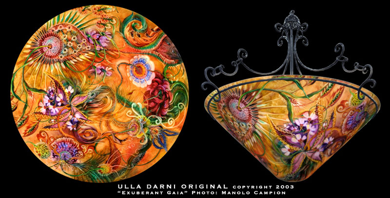 Exhuberant Gaia Deep Cone, by Ulla Darni
