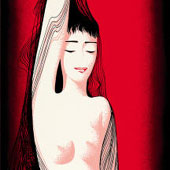 Black Silken Hair, by Eyvind Earle