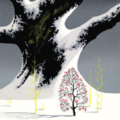 Winter Oak, by Eyvind Earle