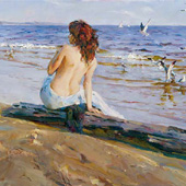 Beauty on the Shore, by Michael & Inessa Garmash