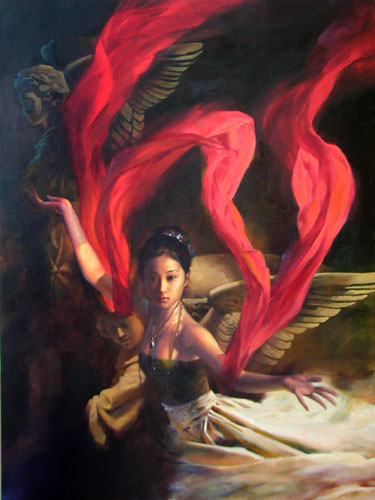 Figures in Flight, by Jia Lu