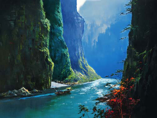 Yang Tse River Passage, by H Leung