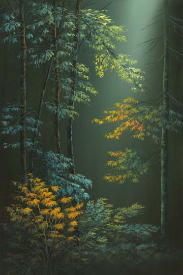 Forest Light, by Richard Leung