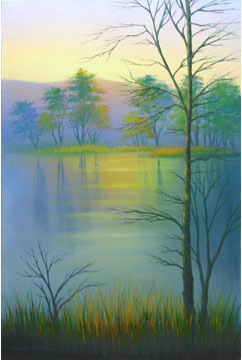 Morning on the Lake, by Richard Leung
