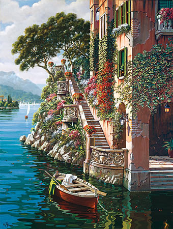 Lake Como Villa, by Bob Pejman