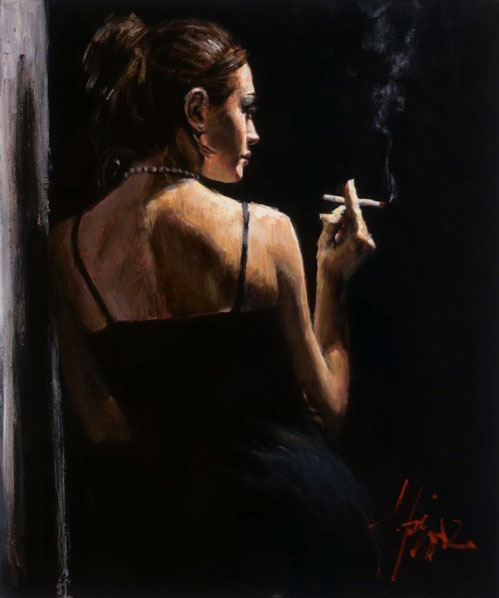 Sensual Touch, by Fabian Perez