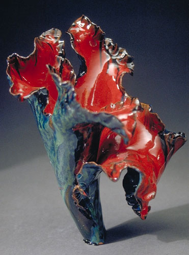Lily - Red/Green, by Abigail Allan