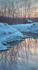 Winter Reflections, by Alexei Butirskiy