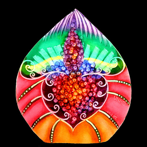 Bubbles Night Light, by Ulla Darni