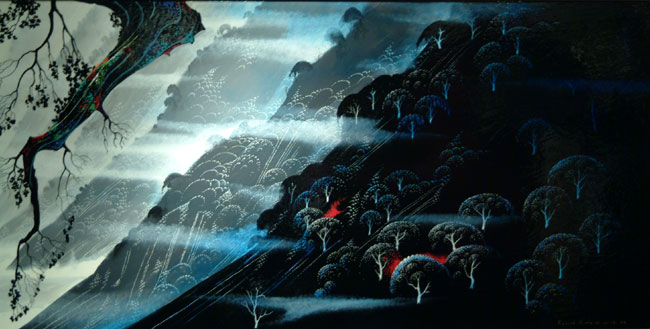 Coastline Fog, by Eyvind Earle