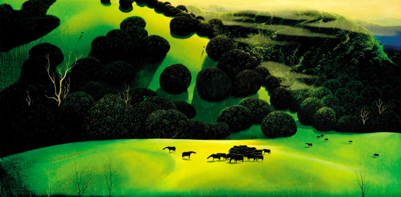 Herd of Horses, by Eyvind Earle