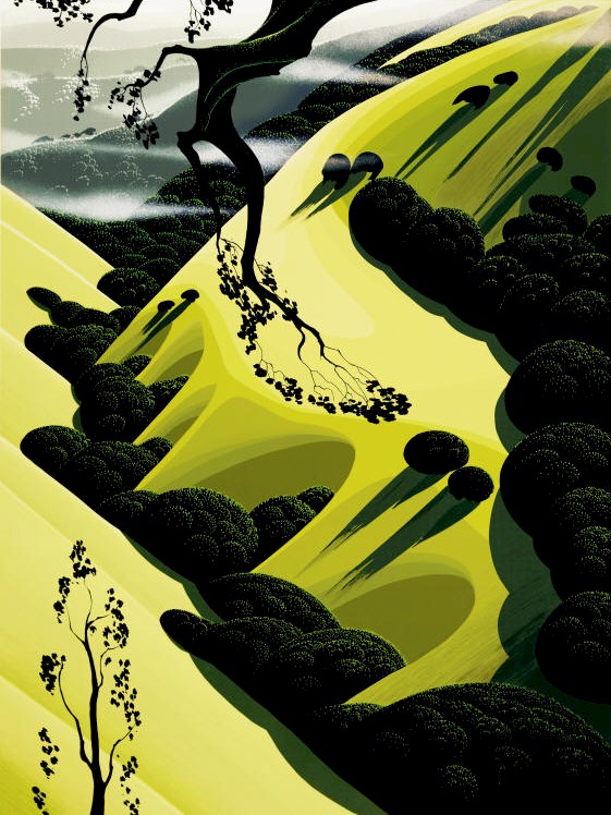 High Country Valley, by Eyvind Earle