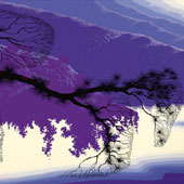 Purple Coastline, by Eyvind Earle