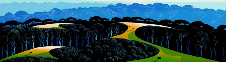 Quiet Pastures, by Eyvind Earle