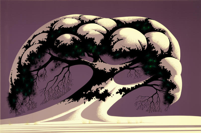 Snow Tree, by Eyvind Earle