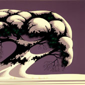 Snow Tree, by Eyvind Earle