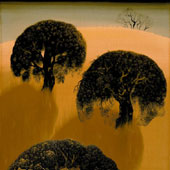 Three Oaks, by Eyvind Earle