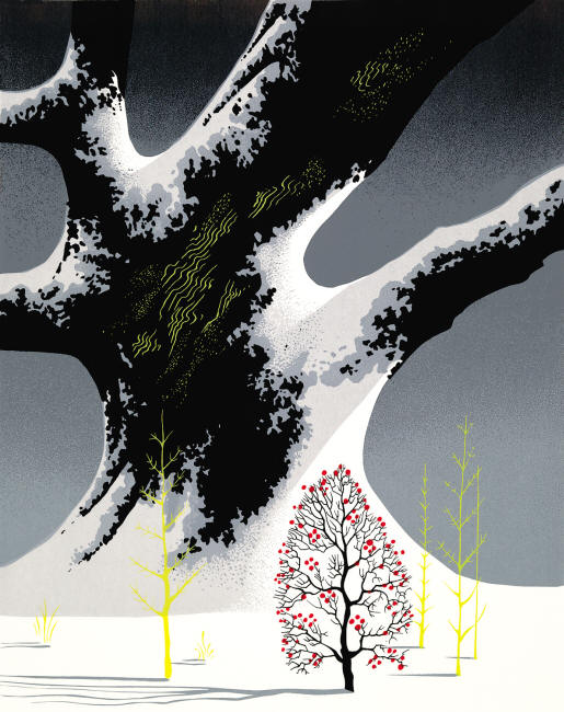 Winter Oak, by Eyvind Earle