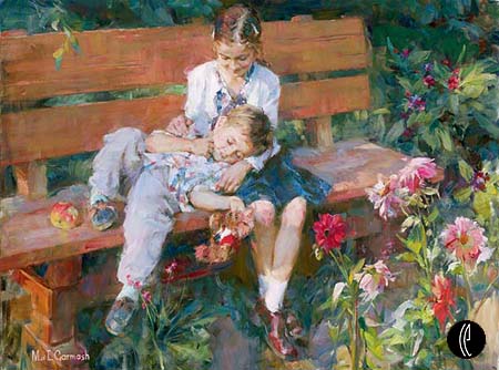 Garden Treasures, by Michael & Inessa Garmash