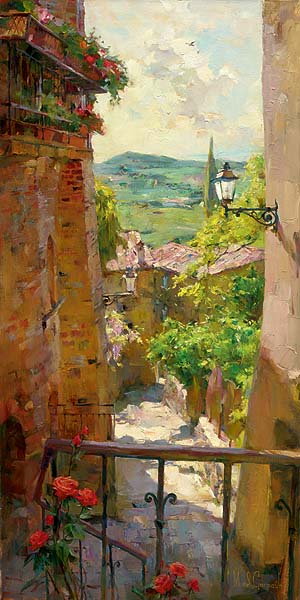 Heart of the Village, by Michael & Inessa Garmash