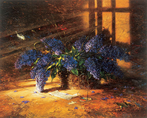 Sunlight and Lilacs, by Michael Gorban