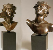 Celebration Heads, by Frederick Hart