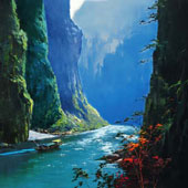 Yang Tse River Passage, by H Leung