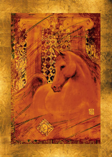 Golden Steed, by Csaba Markus