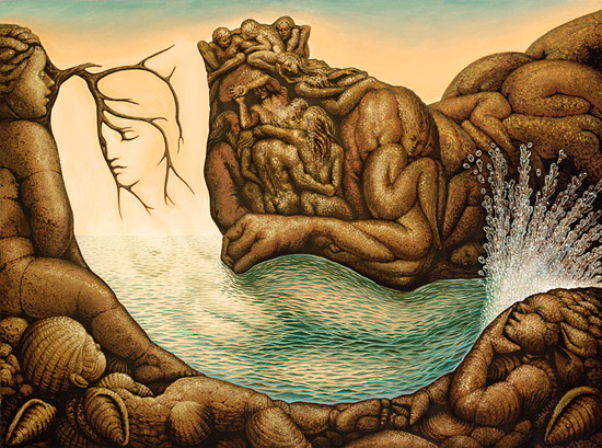 Absents of the Mermaid, by Octavio Ocampo