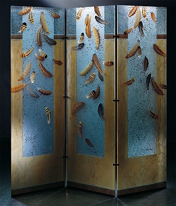 Feather Series Screen, by Markian Olynyk