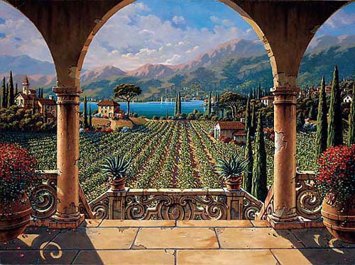 Lakeside Vinyard, by Bob Pejman