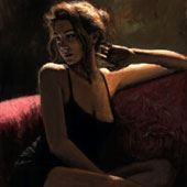 Brocata Rosa, by Fabian Perez