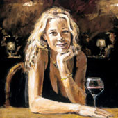 First Blonde, by Fabian Perez