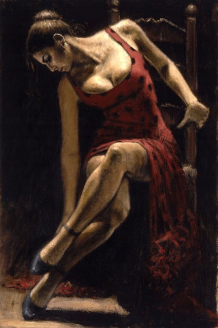 Lunares Negros II, by Fabian Perez