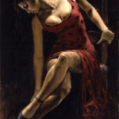 Lunares Negros II, by Fabian Perez