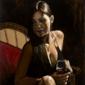 Monica, by Fabian Perez