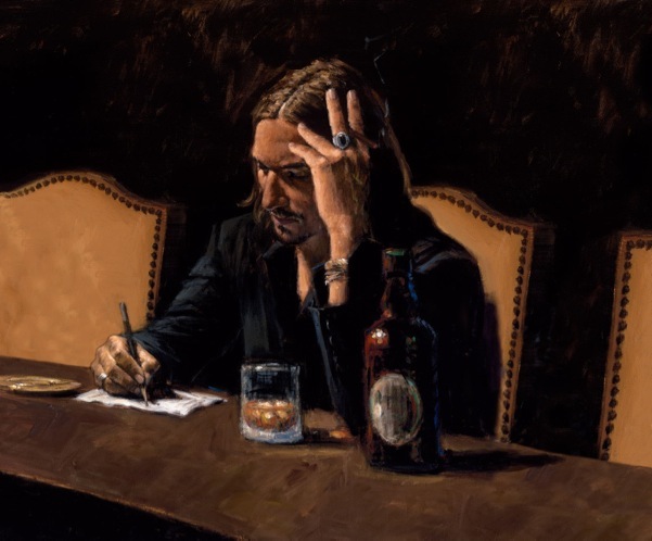 Self Portrait at 40, by Fabian Perez