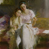 Family Time, by Pino Daeni