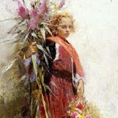 Flower Child, by Pino Daeni