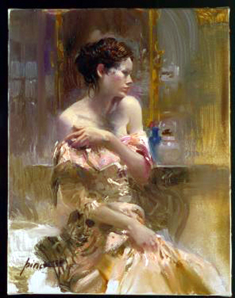 Pink Taffeta Study, by Pino Daeni