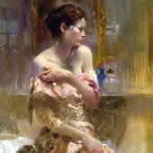 Pink Taffeta Study, by Pino Daeni