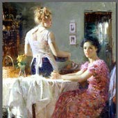 Sharing Moments, by Pino Daeni