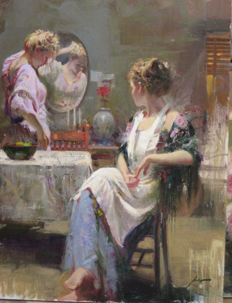 Sisters, by Pino Daeni