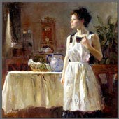 Sunday Chores, by Pino Daeni