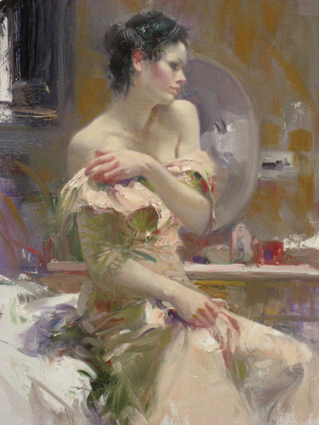 The Evening Dress, by Pino Daeni