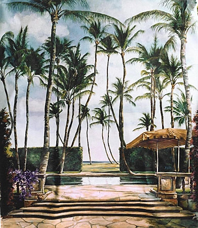 Dancing Palms, by Karen Stene